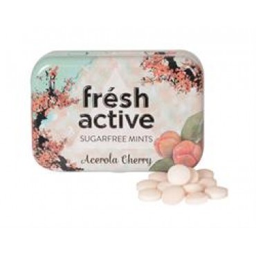 Fresh Active Sugarfree Mints Acerola Cherry 20g